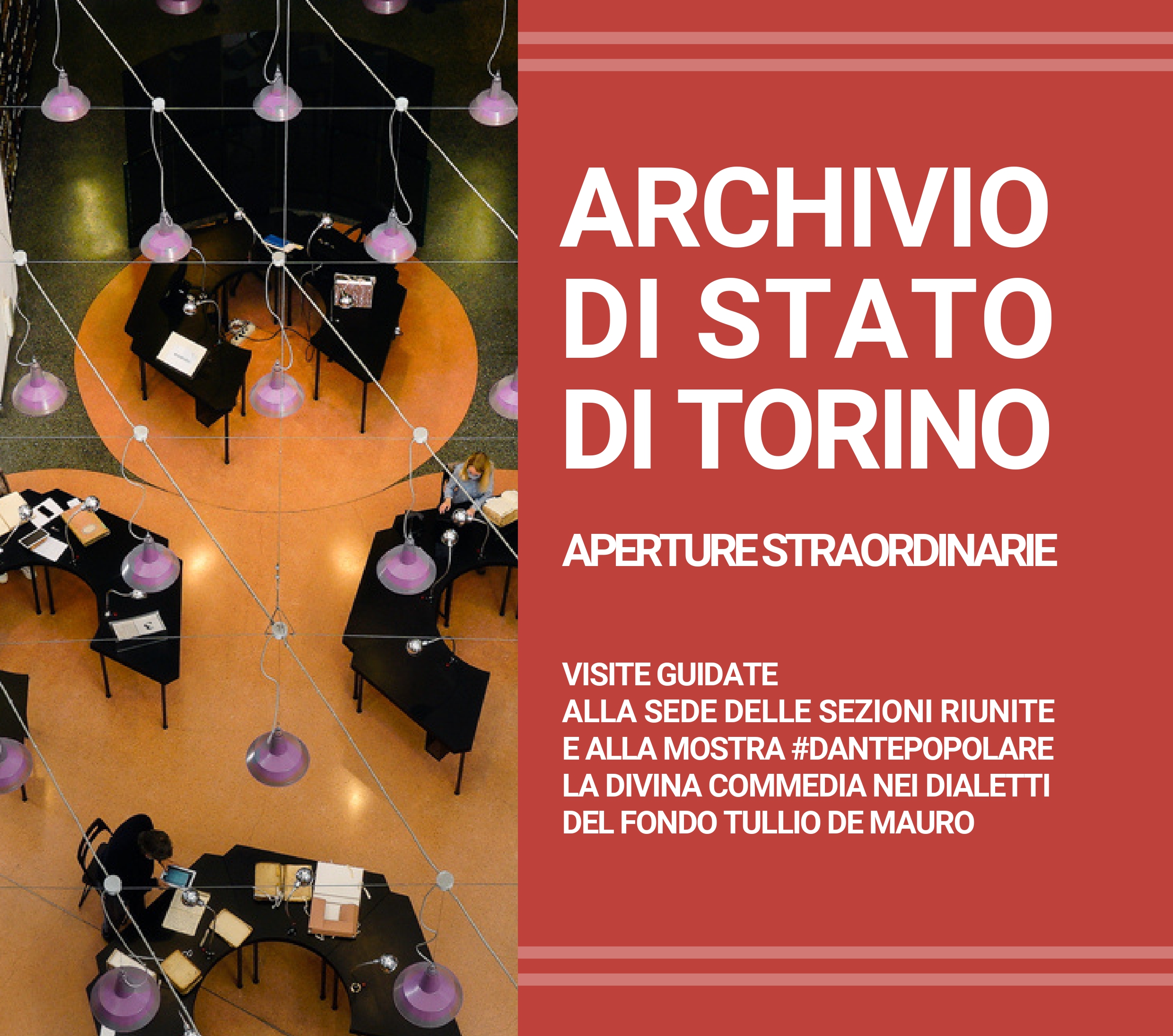 Archivio di Stato di Torino: aperture straordinarie 2021